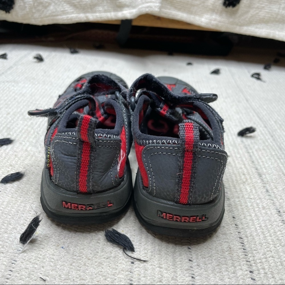 Merrell Hydro Hiker Water Red Sandal Youth 12 - Picture 8 of 11